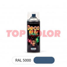 Спрей-фарба глянцева DECO BLIK RAL 5000 Фиолетово-синій 0,4л