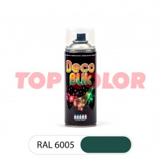 Спрей-краска глянцевая DECO BLIK RAL 6005 Зеленый мох 0,4л