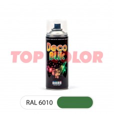 Спрей-краска глянцевая DECO BLIK RAL 6010 Травяной зеленый 0,4л