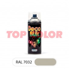 Спрей-краска глянцевая DECO BLIK RAL 7032 Галечный серый 0,4л