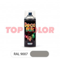 Спрей-фарба глянцева DECO BLIK RAL 9007 Сіро-алюмінієвий 400мл