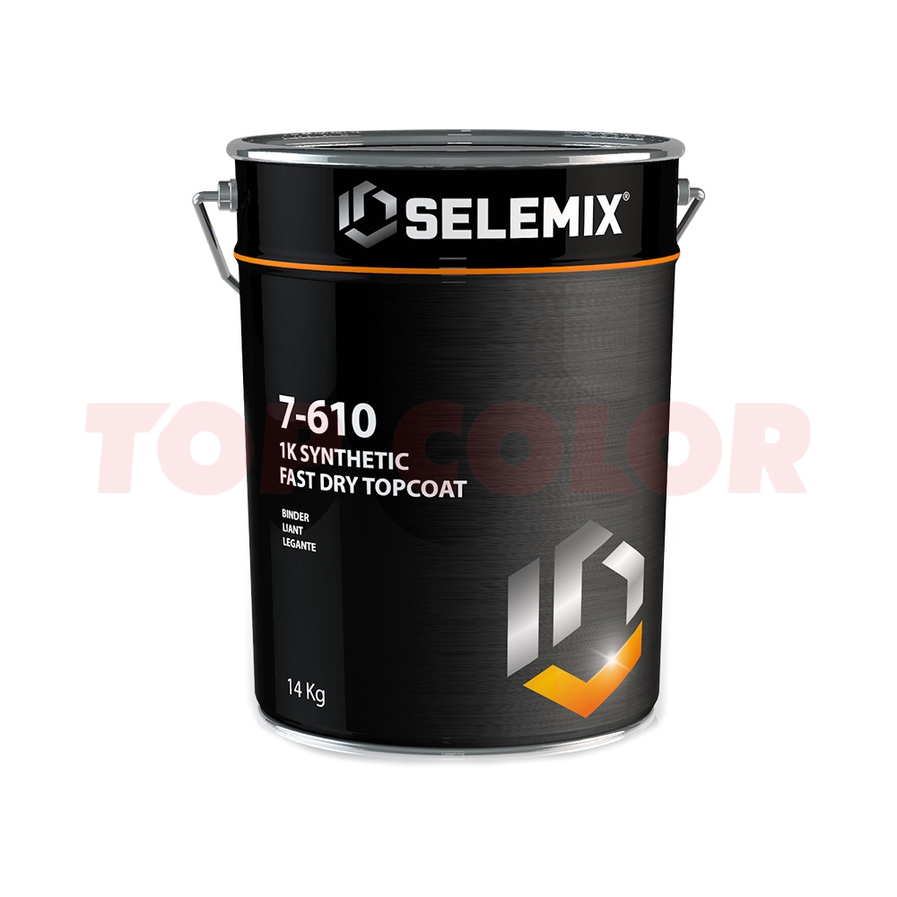 Быстросохнущая эмаль 1K синтетическая SELEMIX 7-610 14кг
