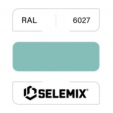 Грунт-эмаль полиуретановая SELEMIX 7-525 Глянец 70% RAL 6027 Светло-зеленый 1кг