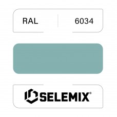 Грунт-эмаль полиуретановая SELEMIX 7-536 Глянец 70% RAL 6034 Пастельно-бирюзовый 1кг
