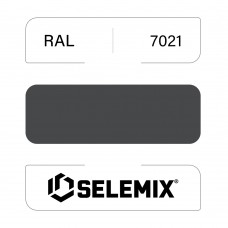 Грунт-эмаль полиуретановая SELEMIX 7-525 Глянец 70% RAL 7021 Черно-серый 1кг