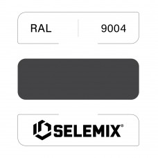 Грунт-эмаль полиуретановая SELEMIX 7-534 Глянец 50% RAL 9004 Сигнальный черный 1кг