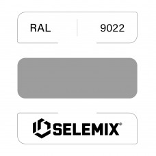 Эмаль хлор-алкидная быстросохнущая SELEMIX 7-910 RAL 9022 Жемчужный светло-серый 1кг